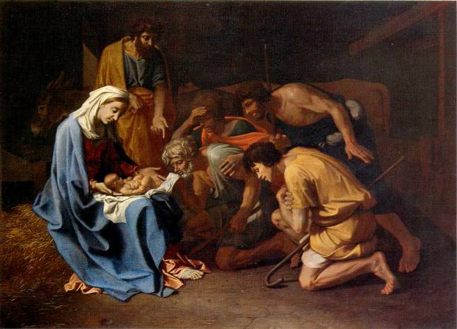 Resultado de imagen de poussin nativité