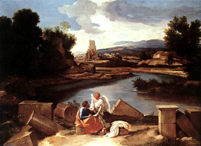 Resultado de imagen de poussin saint matthieu