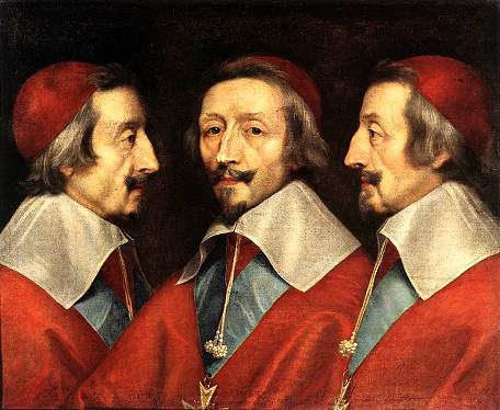 Triple Portrait de Richelieu